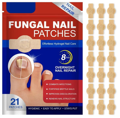 FungiFix™ Parches para Uñas Elimina Hongos 21 Parches